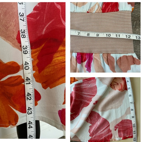 NWOT Anthropologie Floral Midi Dress - Picture 14 of 15